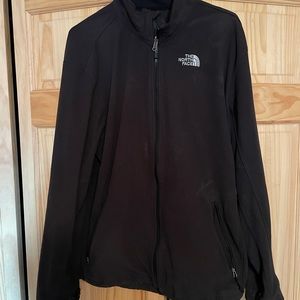 North face Soft shell zip up sweater